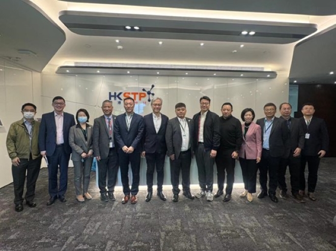 博恆智能同北斗衛星央企會見香港政府創科侷及旗下科學園,商談北斗衛星產業在香港的發展