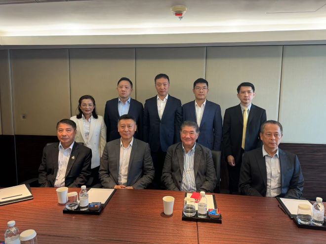 博恆智能同北斗衛星央企會見泰國第一副總理兼商務部長普湯，推動北斗衛星導航系統在泰國落地應用